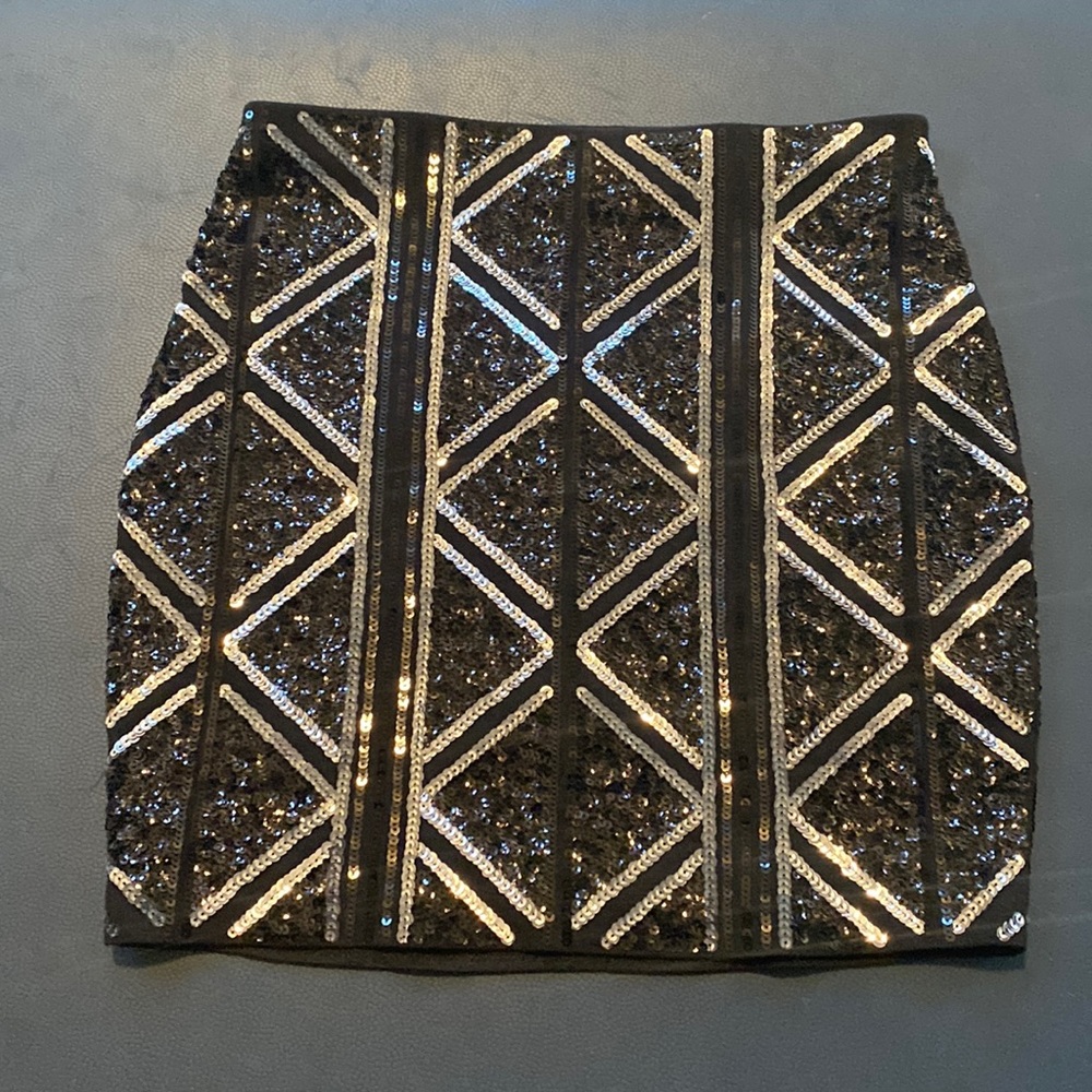 Express Sequence Mini Skirt